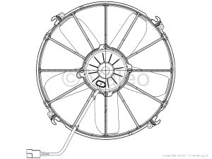 AXIAL FAN VA01-AP70/LL-36S