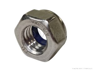 HEXAGON NUT M8 SELF LOCKING DIN 985