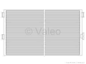 CONDENSER 446X1900X20 ZONE 36-7 MPE