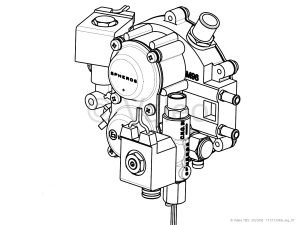 GAS REGULATOR 220 BAR, 2-POLE LEAR