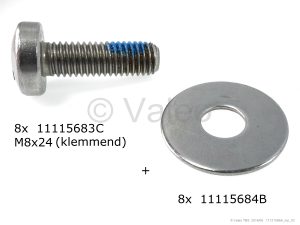 COVER SCREWS REVO - KIT
