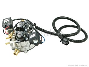 GAS REGULATOR 220 BAR, 6-POLE W/O EXT. SIGNAL