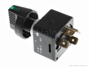 SWITCH WITH LIGHT BULB 24V