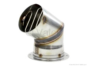 EXHAUST PIPE ⌀I 71, L 127 WITH INGRESSION PROTECTION