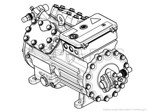 COMPRESSOR HGX34E/380-4 A